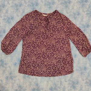 Pleione Abstract Print shirt